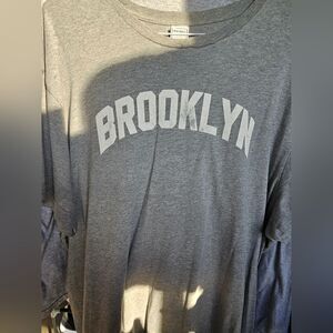 T-shirt men Gray size xxl Brooklyn 046